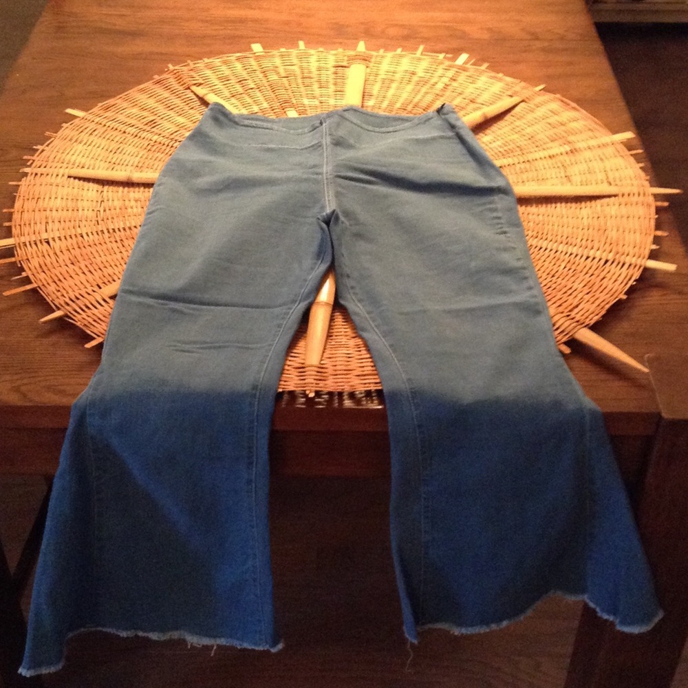 Plus Size Bell Bottom Jeans